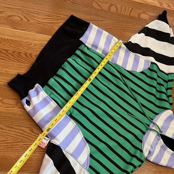 Free People Sprint To The Finish Printed Hoodie Size XS NWT - Picture 8 of 15